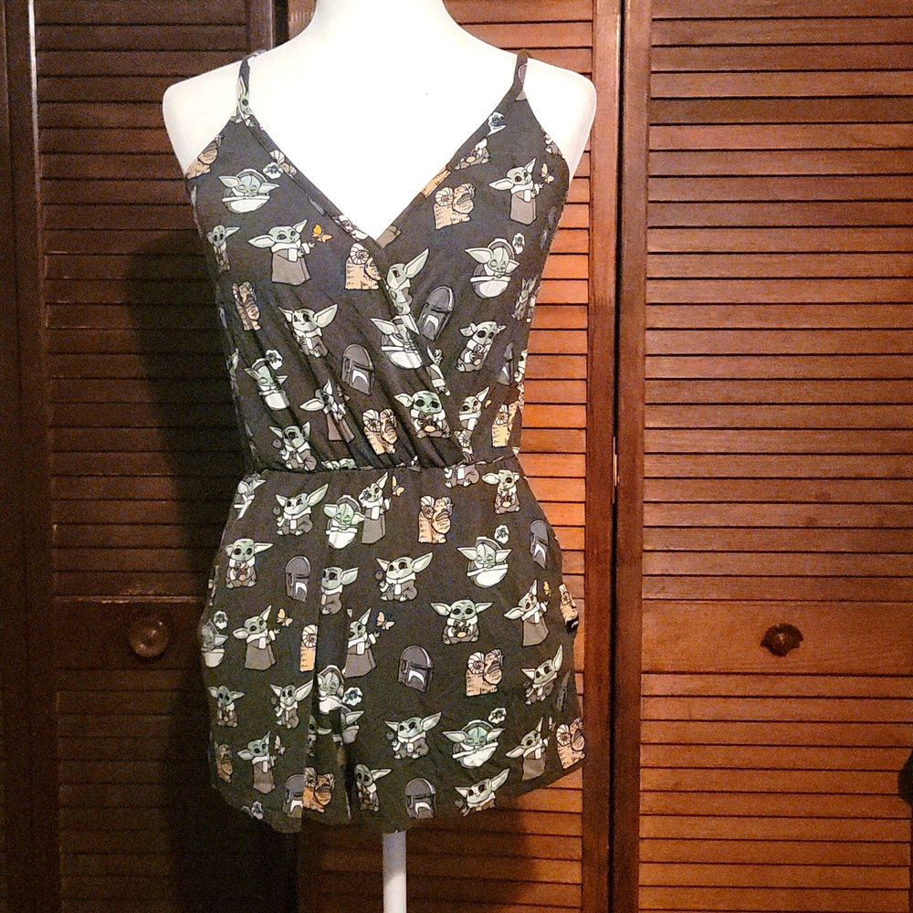 Baby yoda romper
